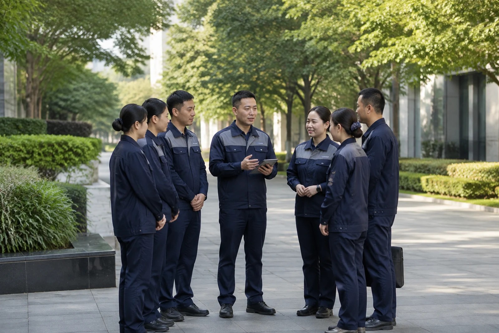项目现场服务风采 2